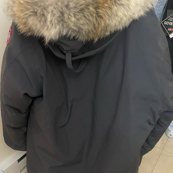 Canada Goose Black Jacket with Fur Hood